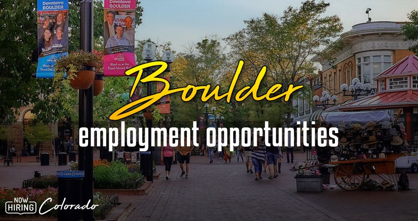 Jobs in Boulder, Colorado