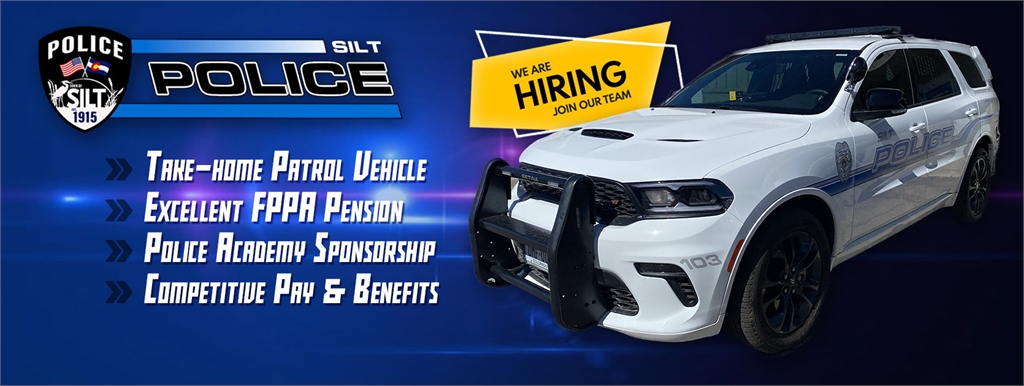 Silt Police Officers Hiring Colorado